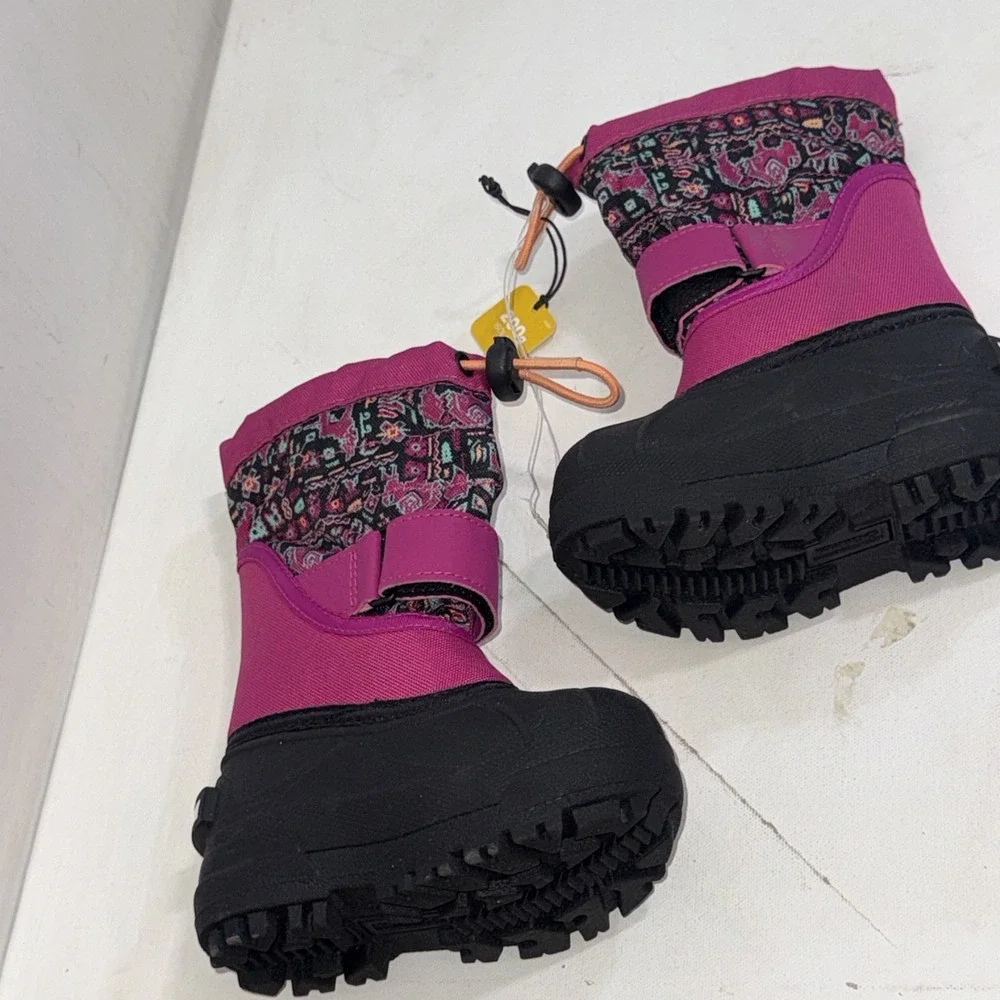 Columbia Girls' Baby Toddler Youth Powderbug Plus II-K Snow Boots Size 6